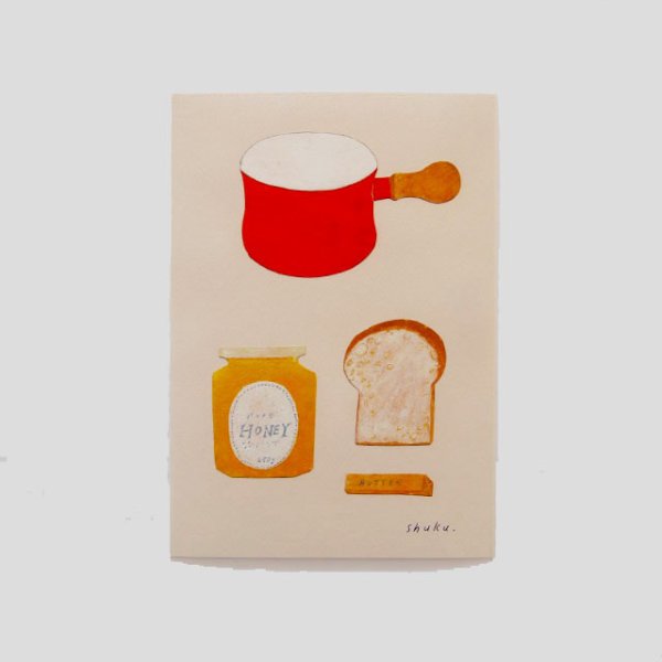 画像1: ポストカード　4 / ミルクパン (1)