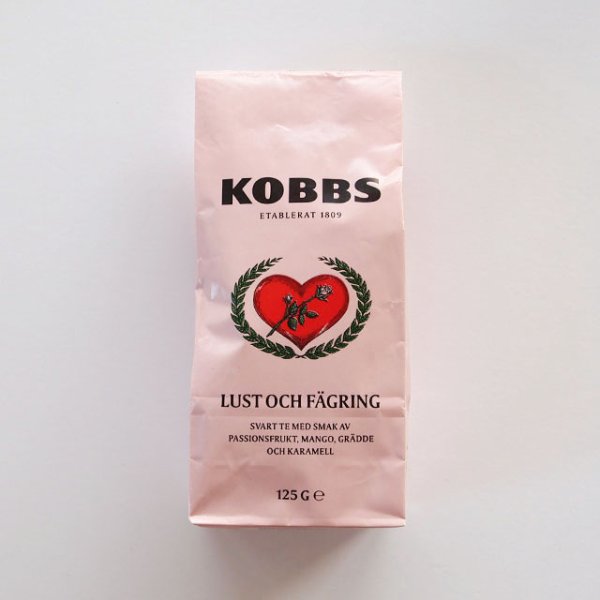 画像1: 【再入荷】紅茶  KOBBS（コブス）　Just&Fagring / ルスト&フェーグリング (1)