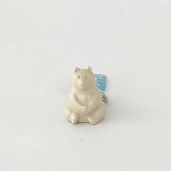 画像1: フィンランドのしろくまキーホルダー/Polar Bear Key holder (1)
