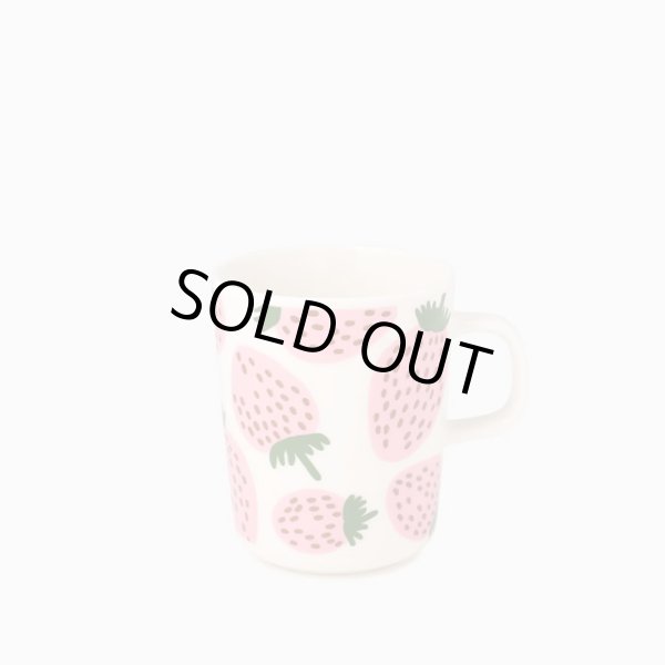 画像1: 【アジア限定】marimekko　MUG　2.5dl　Mansikka_71 (1)