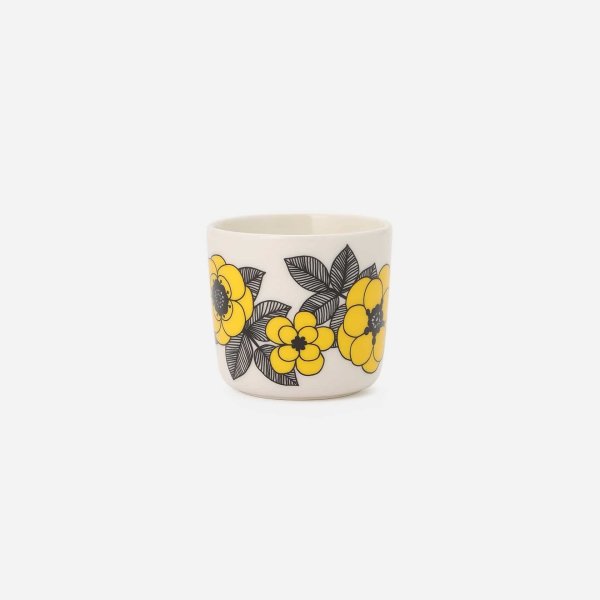 画像1: marimekko　CUP　ハンドルなし　Kestit/／イエロー (1)