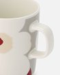 画像3: marimekko　MUG　2.5dl　Unikko／ライトグレー×ホワイト (3)