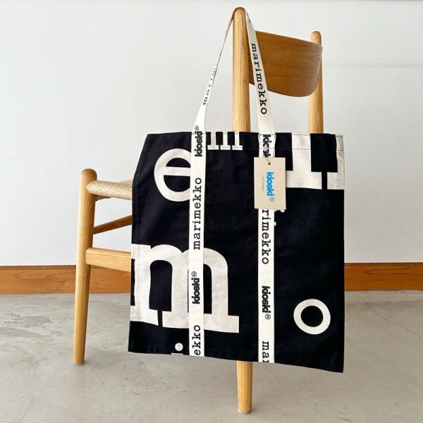 画像1: marimekko　トートバッグ　kioski Carrier Mini Marimerkki (1)